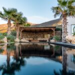 One of the finest villa rentals in Paros, Greece, featuring panoramic sea views and spacious outdoor terraces.